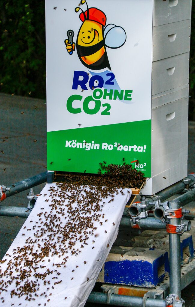 Ro² Gerüstbau Berlin - Honig aus Lichtenberg - Bienen Imker Rummelsburg