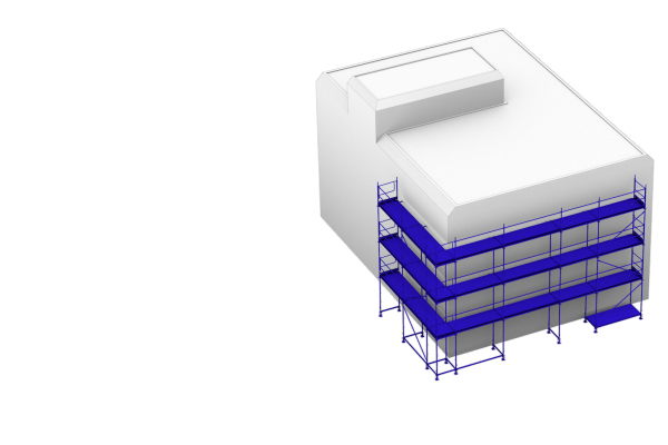 Fassadengerüst – Produktabbildung