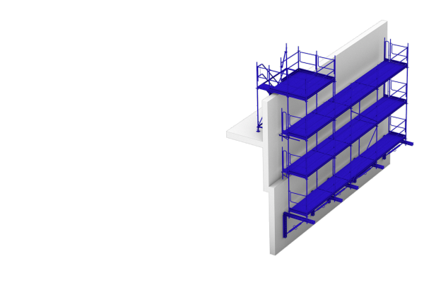 Konsolgerüste Illustration