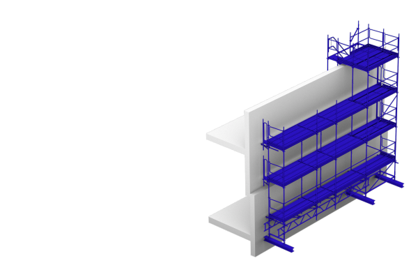Konsolgerüste Illustration