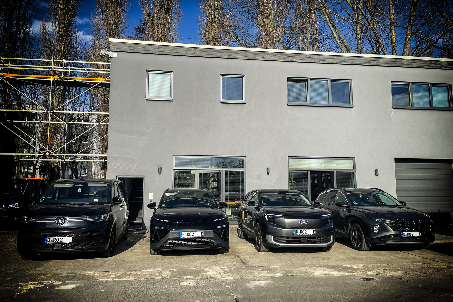 Echt vorbildlich, unsere Flotte